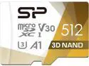 Silicon Power 512GB Superior Pro microSDXC UHS-I (U3), V30 4K A1 Memory Card with Adapter for Nintendo-Switch (SU512GBSTXDU3V20AC)