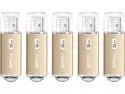 Silicon Power 32GB x 5 Pack USB 3.0 / 3.1 Gen1 USB Flash drive Blaze B02 (Champagne Gold)