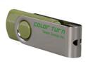 Team Color Turn 16GB USB 2.0 Flash Drive (Green) Model TG016GE902G