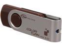 Team Color Turn 16GB USB 3.0 Flash Drive (Brown) Model TG016GE902C3