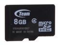Team 8GB microSDHC Flash Card (Card Only) Model TG008G0MC24X