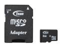 Team 8GB microSDHC Flash Card Model TG008G0MC26A