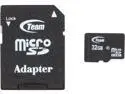 Team 32GB microSDHC Flash Card Model TUSDH32GCL1031