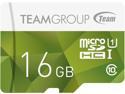 Team Group 16GB Color microSDHC UHS-I/U1 Class 10 Memory Card with Adapter, Speed Up to 80MB/s (TCUSDH16GUHS43)