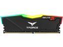Team T-Force Delta RGB 4GB DDR4 2400 (PC4 19200) Desktop Memory Model TF3D44G2400HC15B01