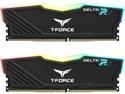 Team T-Force Delta RGB 16GB (2 x 8GB) 288-Pin PC RAM DDR4 3200 (PC4 25600) Desktop Memory Model TF3D416G3200HC16CDC01