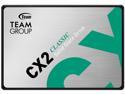 TEAMGROUP CX2 512GB 3D NAND 2.5" SATA III 6Gb/s Internal SSD
