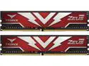 Team T-FORCE ZEUS 32GB (2 x 16GB) 288-Pin PC RAM DDR4 3200 (PC4 25600) Desktop Memory Model TTZD432G3200HC16FDC01