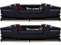 G.SKILL Ripjaws V Series 16GB (2 x 8GB) DDR4 4600 (PC4 36800) Desktop Memory Model F4-4600C19D-16GVKE