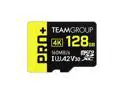 Team 128GB PRO+ microSDXC UHS-I/U3 Class 10 Memory Card with Adapter, compatible with Nintendo-Switch, Steam Deck, and ROG Ally, Speed Up to 160MB/s(TPPMSDX128GIA2V3003)