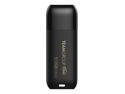 TEAMGROUP C175 512GB USB 3.2 Gen 1 Flash Drive Rounded Streamlined Unibody Design Black Pearl Seamless Construction Matte and Glossy Finish, Speed Up to 100MB/s (TC1753512GB01)