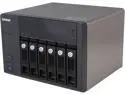 QNAP TS-653 Pro 6-Bay Pro-Grade NAS with Intel 2.0GHz Quad Core CPU and Media Transcoding, Virtual Station