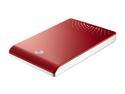 Seagate FreeAgent Go 640GB USB 2.0 2.5" External Hard Drive ST906403FDA2E1-RK Ruby Red