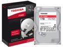 Toshiba P300 1TB Desktop PC Internal Hard Drive 7200 RPM SATA 6Gb/s 64MB Cache 3.5 inch - HDWD110XZSTA (RETAIL PACKAGE)