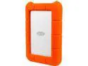 LaCie 4TB Rugged Mini External Hard Drive USB 3.0 Model LAC9000633 Orange, Drop Shock Dust Rain Resistant Shuttle Drive, For Mac And PC Computer Desktop and Laptop, Orange