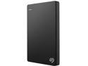 Seagate Backup Plus Slim 500GB Portable External Hard Drive with 200GB of Cloud Storage & Mobile Device Backup USB 3.0 - STCD500102 (Black)