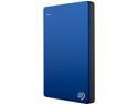 Seagate Backup Plus Slim 1TB USB 3.0 Portable External Hard Drive - STDR1000102 (Blue)