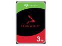 Seagate IronWolf 3TB NAS Hard Drive 5900 RPM 64MB Cache SATA 6.0Gb/s CMR 3.5" Internal HDD for RAID Network Attached Storage ST3000VN007