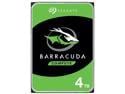 Seagate BarraCuda ST4000DM004 4TB 5400 RPM 256MB Cache SATA 6.0Gb/s 3.5" Hard Drives Bare Drive - OEM