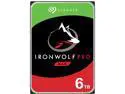 Seagate IronWolf Pro 6TB NAS Hard Drive 7200 RPM 256MB Cache CMR SATA 6.0Gb/s 3.5" Internal HDD ST6000NE000