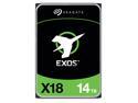 Seagate Exos X18 ST14000NM000J 14TB 7200 RPM 256MB Cache SATA 6.0Gb/s 3.5" Hard Drives