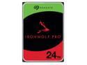 Seagate IronWolf Pro ST24000NT002 24TB 7200 RPM 512MB Cache SATA 6.0Gb/s 3.5" Internal Hard Drive