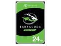 Seagate BarraCuda ST24000DM001 24TB 7200 RPM 512MB Cache SATA 6.0Gb/s 3.5" Internal Hard Drive Bare Drive