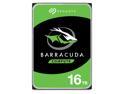 Seagate BarraCuda ST16000DM001 16TB 7200 RPM 512MB Cache SATA 6.0Gb/s 3.5" Internal Hard Drive Bare Drive