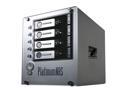 MicroNet PNAS1000P 1TB PlatinumNAS Plus Dual gigabit ethernet Network Attached RAID Storage