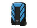 ADATA 1TB HD710 Waterproof / Dustproof / Shock-Resistant USB 3.0 External Hard Drive USB 3.0 Model AHD710-1TU3-CBL Blue