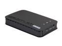 Patriot Memory Gauntlet Node Up to 2TB 2.5" Wireless Hard-drive Enclosure - Fits 2.5" HDD/SSD Wifi Storage PCGTW25S Black