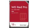 Western Digital 18TB WD Red Pro NAS Internal Hard Drive HDD - 7200 RPM, SATA 6 Gb/s, CMR, 256 MB Cache, 3.5" - WD181KFGX