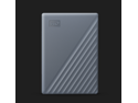 WD 2TB My Passport Portable Storage External Hard Drive  USB-C™ (WDBWML0020BGY-WESN)