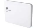 WD 1TB White My Passport Ultra Portable External Hard Drive - USB 3.0 - WDBGPU0010BWT-NESN