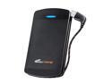 Eagle Tech 250GB USB 2.0 / eSATA 2.5" External Hard Drive w/ built-in USB cable ET-CS2250PESU2-BK Black