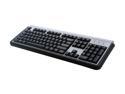 LITE-ON SK-1788/BS Black and Gray 104 Normal Keys PS/2 Wired Standard Keyboard