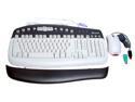 Microsoft K96-00001 Gray/White 102 Normal Keys 17 Function Keys PS/2 Wired Standard Keyboard & Mouse