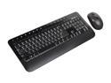 Microsoft Wireless Desktop 2000 for Business P7K-00001 Black 104 Normal Keys USB RF Wireless Ergonomic Keyboard & Mouse