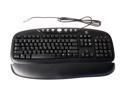 Logitech Internet Pro 967450-0403 Black 103 Normal Keys 8 Function Keys PS/2 Wired Standard Keyboard