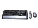 Logitech 967555-0403 Silver & Black 104 Normal Keys 16 Function Keys RF  Cordless Standard Desktop S 510 Media Remote