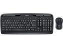 Logitech MK320 2.4 GHz Wireless Keyboard and Mouse Combo - Black