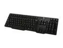 Logitech K100 Black PS/2 Wired Slim Classic Keyboard