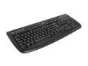 Logitech 967674-0120 Midnight Black PS/2 Wired Standard Keyboard