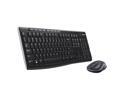 Logitech MK270 Wireless Keyboard And Mouse Combo For Windows, 2.4 GHz Wireless, Compact Mouse, 8 Multimedia And Shortcut Keys, For PC, Laptop - Black