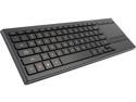 Logitech Recertified 920-007182 Illuminated Living-Room Wireless Keyboard K830 and Touchpad for Internet-Connected TVs (Unifying and Bluetooth)