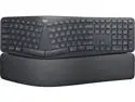 Logitech ERGO K860 Wireless Ergonomic Keyboard - Split Keyboard, Wrist Rest, Natural Typing, Stain-Resistant Fabric, Bluetooth and USB Connectivity, Compatible with Windows/Mac
