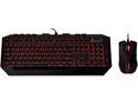 CM Storm Devastator - LED Gaming Keyboard and Mouse Combo Bundle (Red Edition)