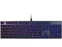 Cooler Master Sk-650-Gklr1-US SK650 Mechanical Keyboard with Cherry MX Low Profile Switches In Brushed Aluminum Design,BlacK Layout,Full