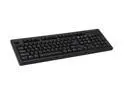 DCT Factory KBJ-006B Black 107 Normal Keys PS/2 Standard Keyboard