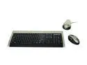 IOGEAR GKM541RA Silver/Black 104 Normal Keys 13 Function Keys RF Wireless Slim Keyboard & Mouse Combo